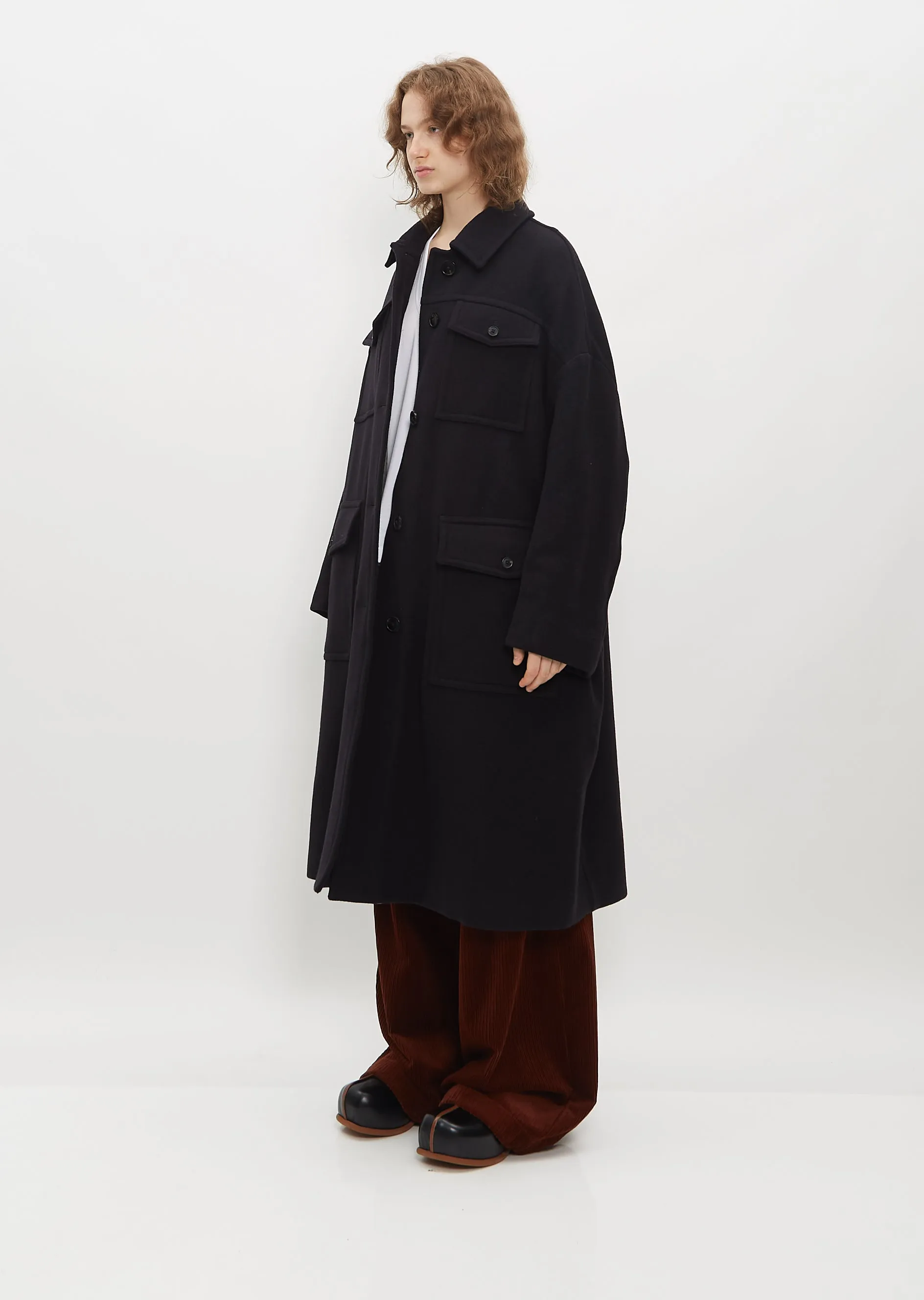 Restonas Reversible Wool Coat