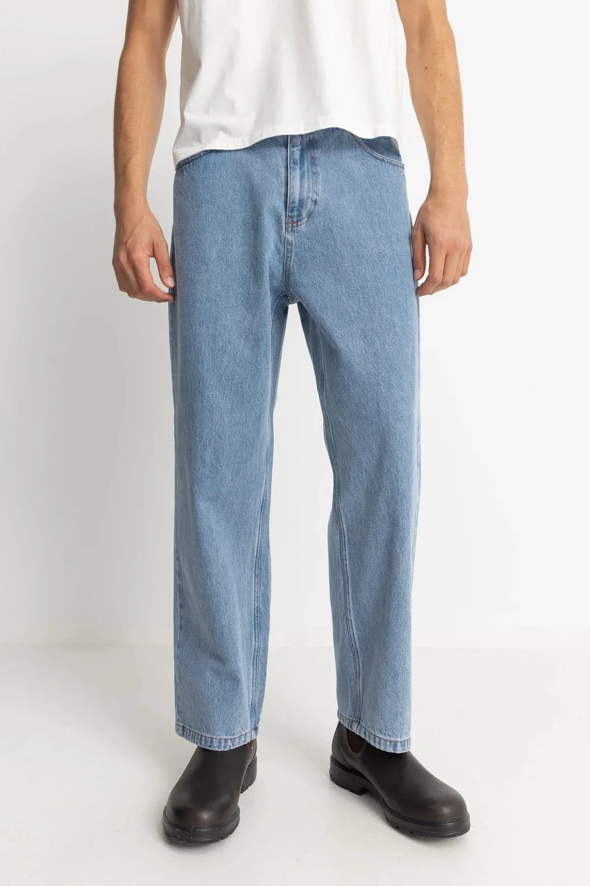 Rhythm Men's Essential Jeans - Worn Indigo