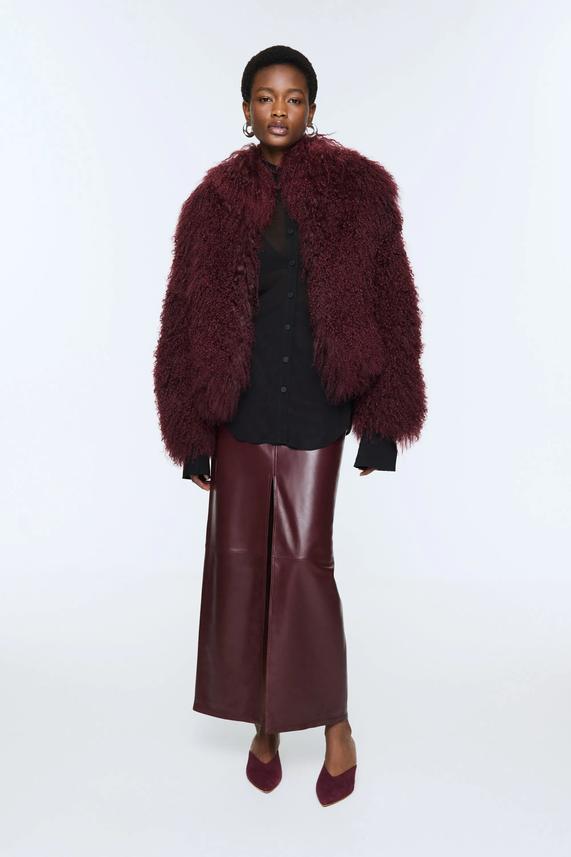 Rochelle Shearling Coat