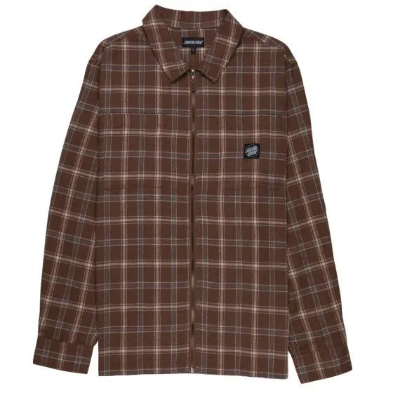 Santa Cruz El Jefe Shirt - Aztec Check