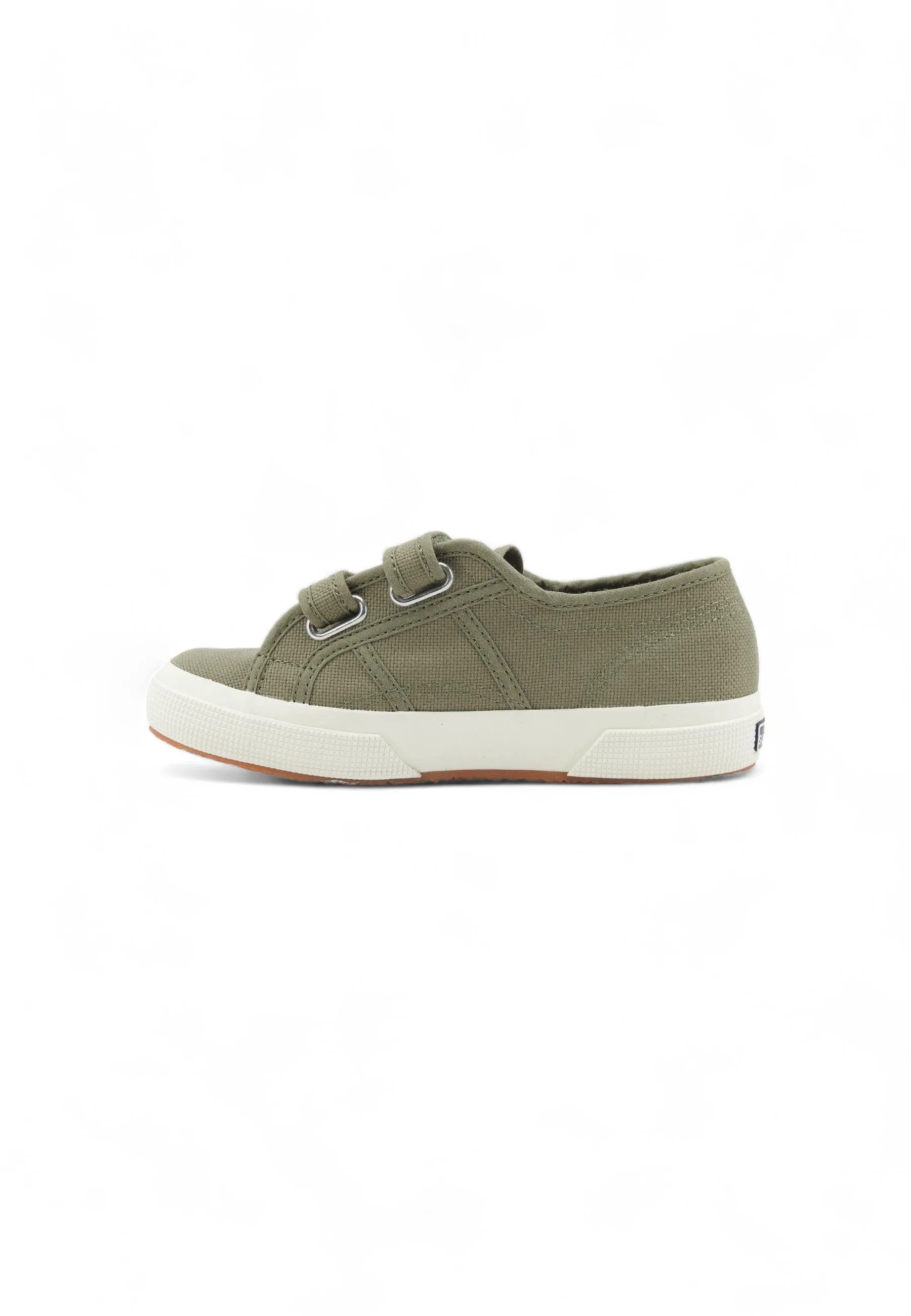 SUPERGA 2750 Sneaker Bambino Green Safari Avorio S0003E0