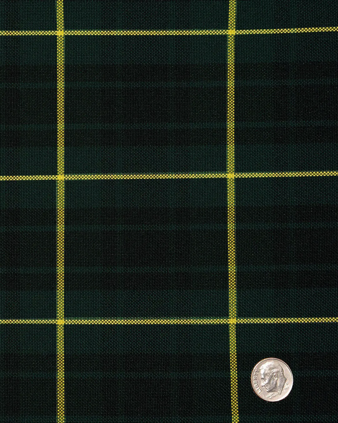 Tartan Checks Green Black Yellow Shirt