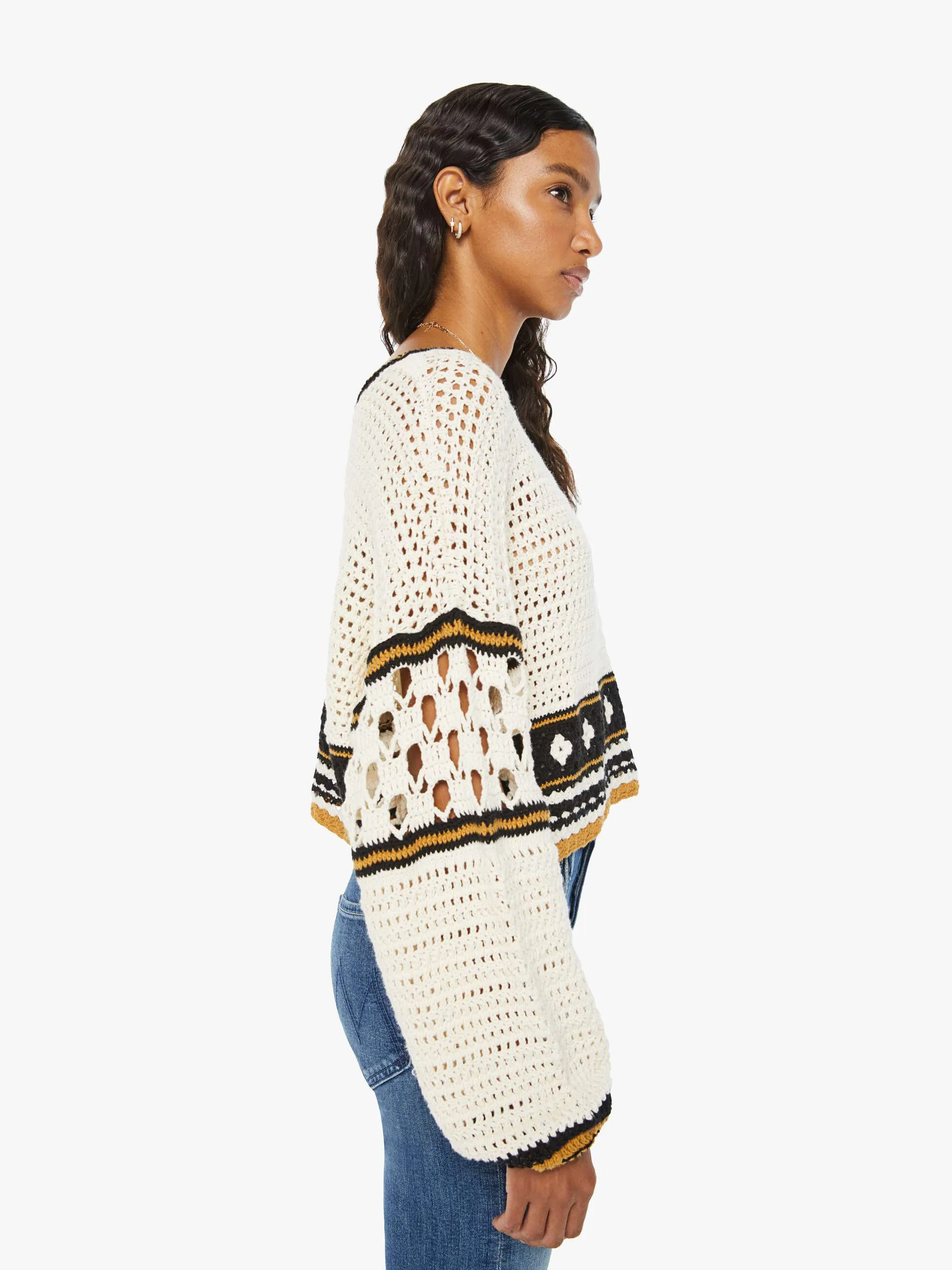 The Bell Sleeve Pull Over - Sand Dune