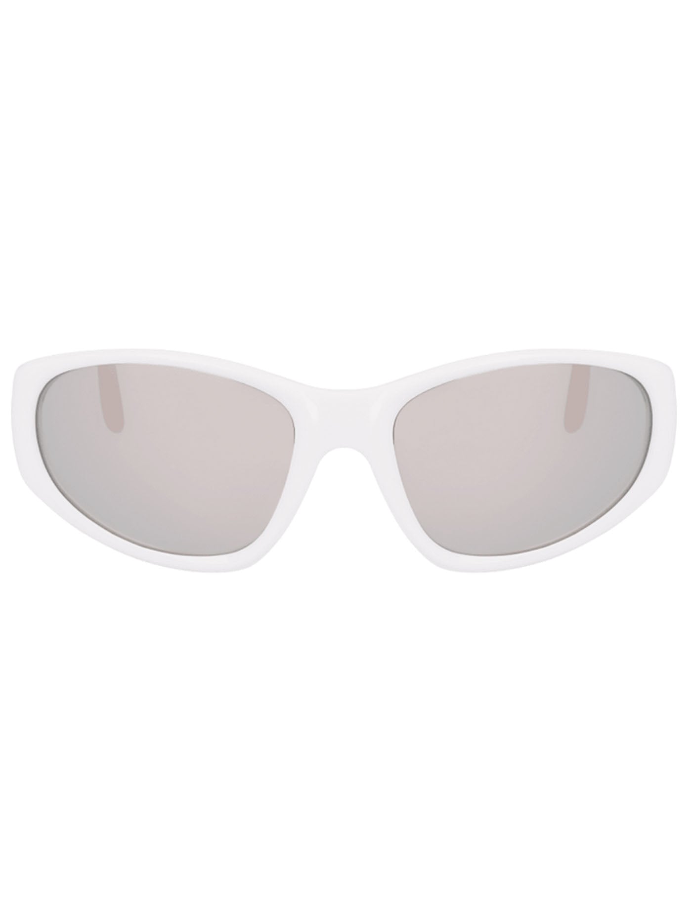 The Box 2 PLR White/LL Silver Ion Sunglasses