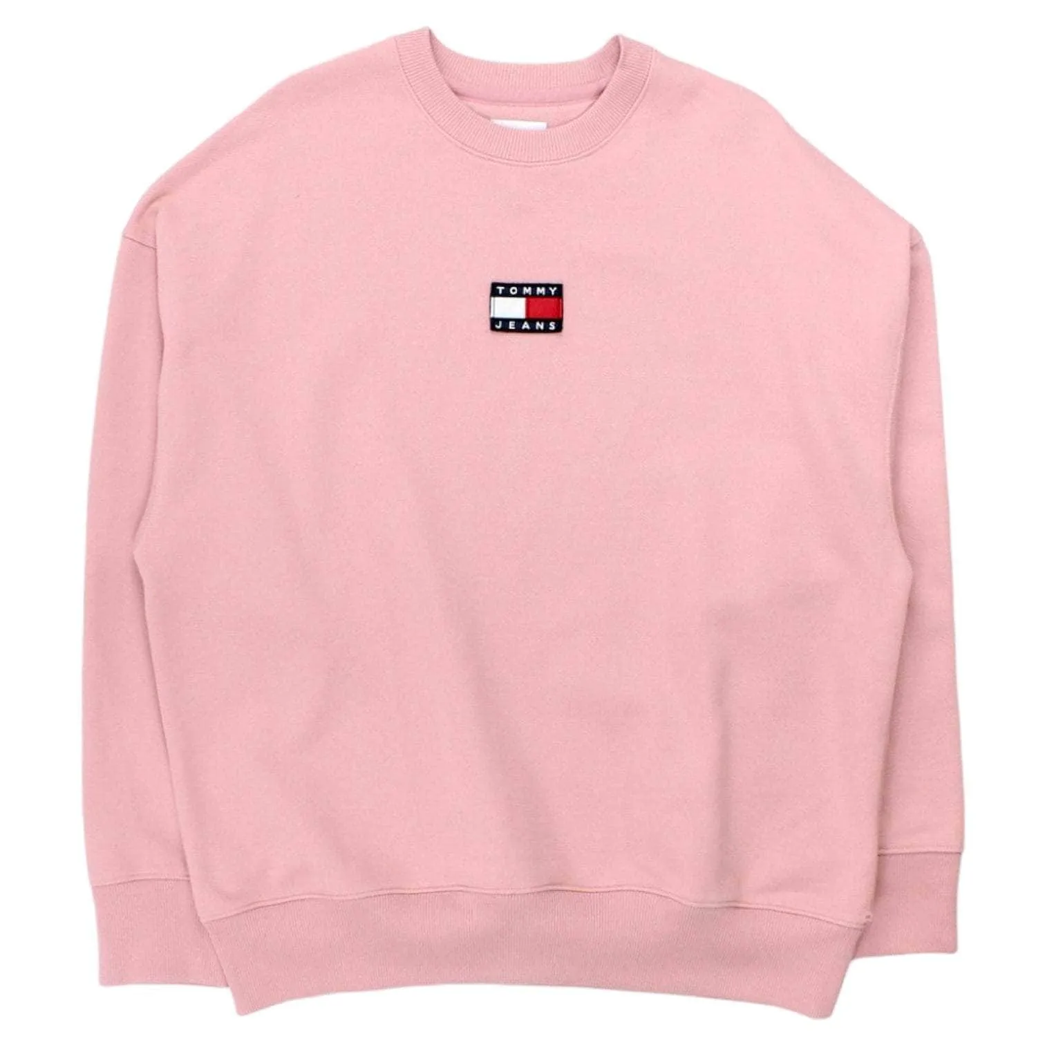 Tommy Jeans Plaster Pink Logo Sweatshirt