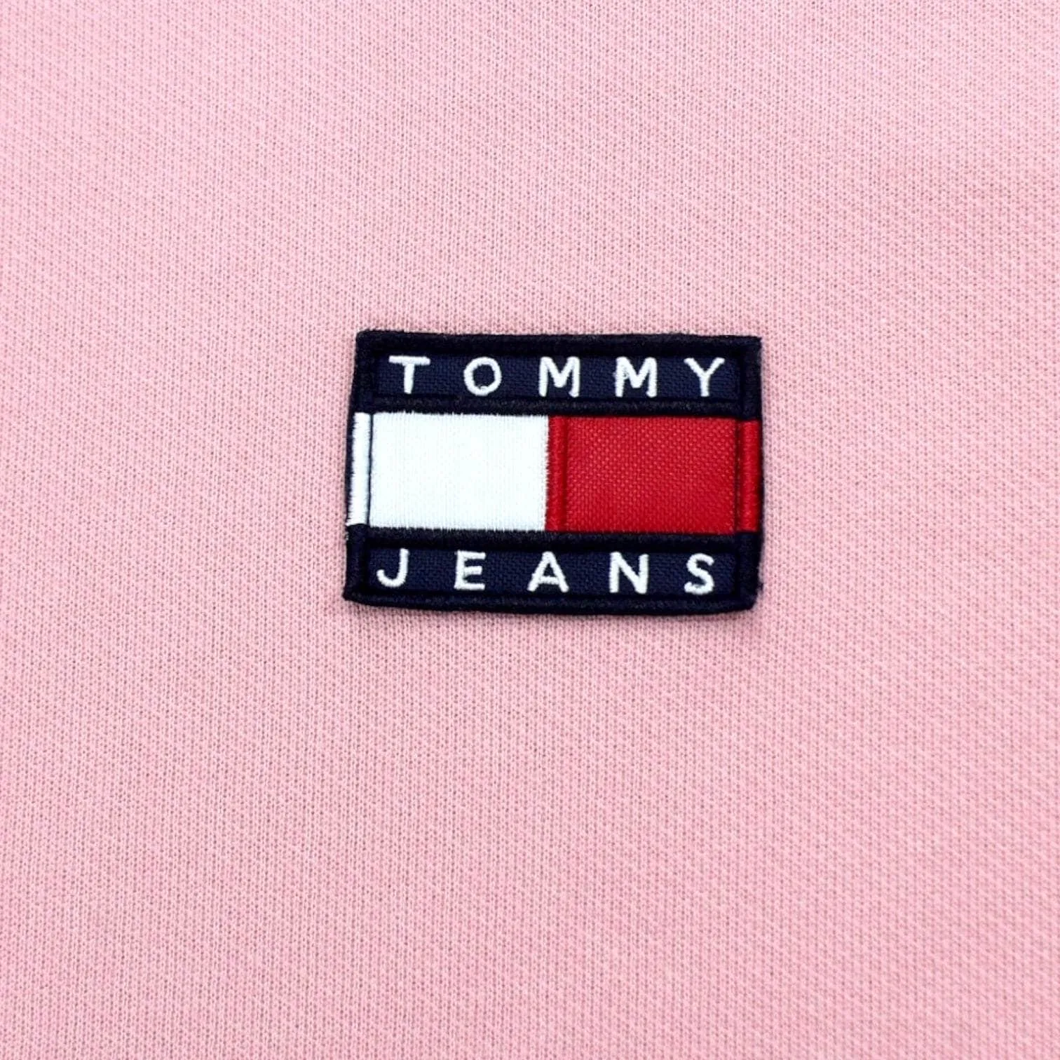 Tommy Jeans Plaster Pink Logo Sweatshirt