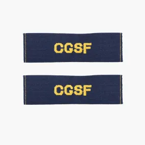 Vanguard CG Collar Device Blue Sew On Special Forces