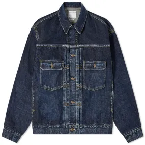 Visvim Social Sculpture 101 Damaged 1007 JacketBlue