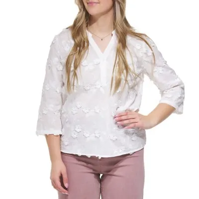 Women's Charlie B Embroidered Shirt