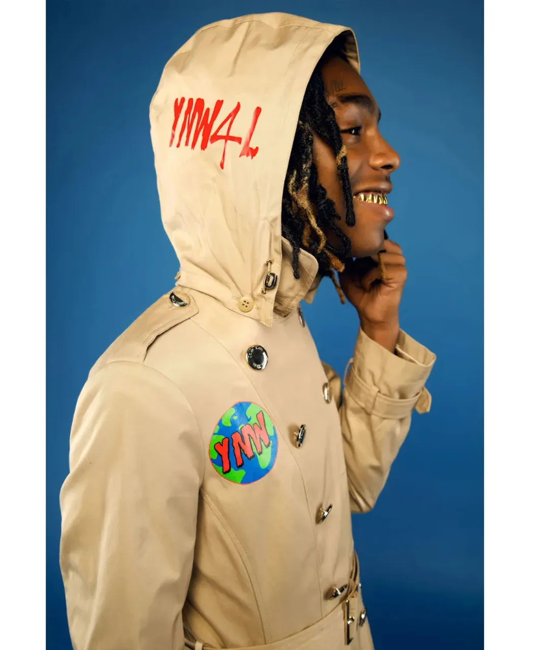 YNW Melly Trench Coat