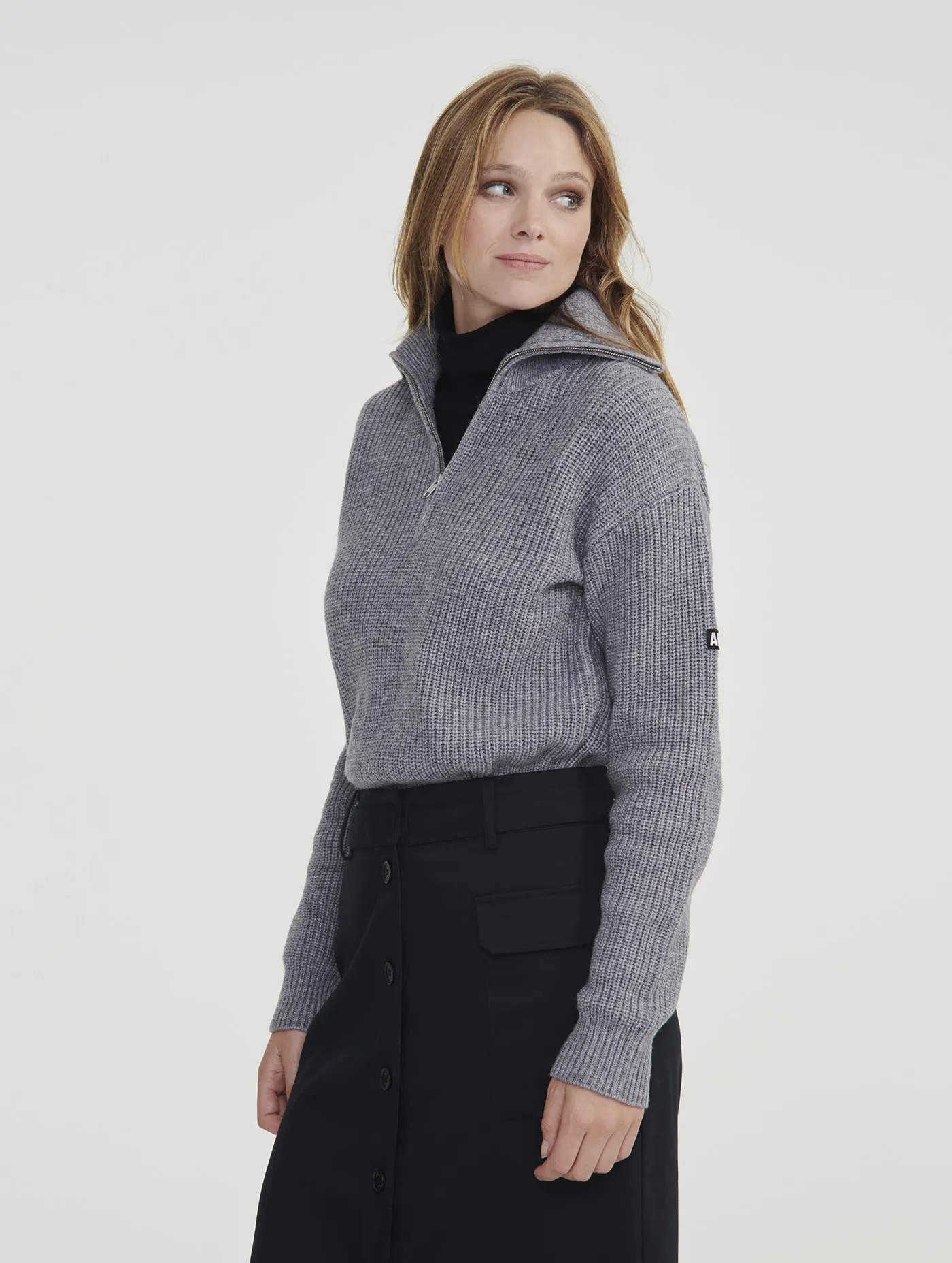 Zipped Sweater